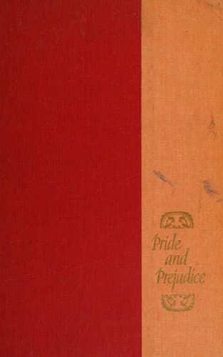 Pride and Prejudice book cover